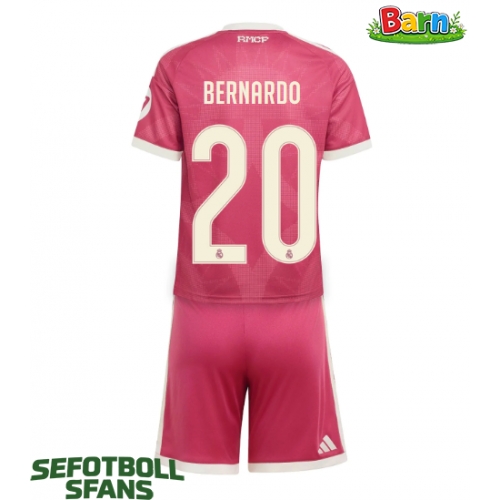 Real Madrid Bernardo Silva #20 Tredjeställ Barn 2026-27 Kortärmad (+ Korta byxor)